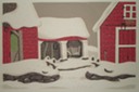 Barn Yard (Silkscreen) 1945