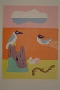 Beach at Noon 1980 (Silkscreen)