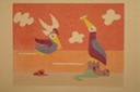 Birds Fishing 1980 (Silkscreen)