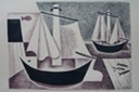 Boats (Pen & Ink) 1950's
