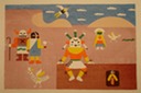 Kachinas 2 1986 (Silkscreen)