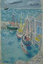 Martha's Vineyard #12 (Watercolor) 1956-57