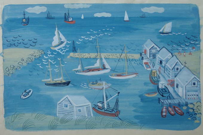 Martha's Vineyard #9 (Watercolor) 1956-57