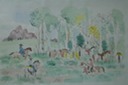 Saddle-Up (Watercolor) 1957-59