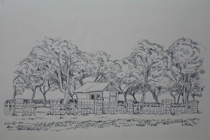 Shed in the trees Germany 1927