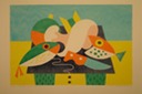 Still life with Shell 1981 (Silkscreen)