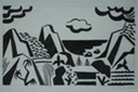 Tahiti 3  (Watercolor) 1963