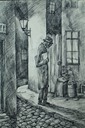 "The Overcoat" (Akakii & new overcoat)1926